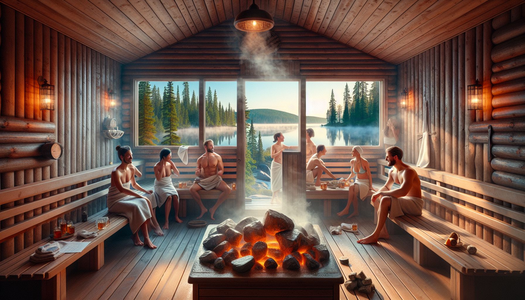 Suomalaisen Saunakulttuurin Lumoa