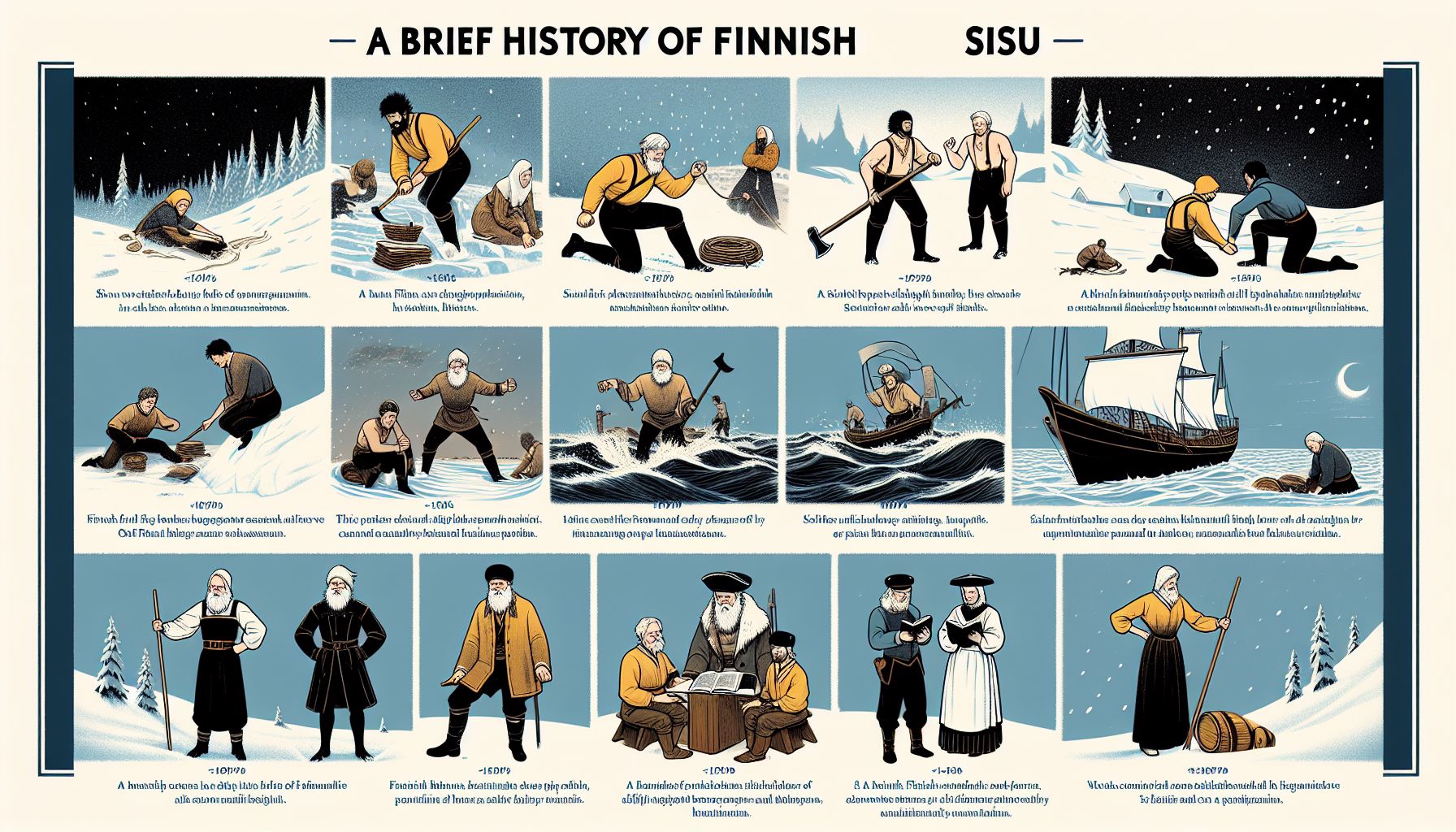 Suomalaisen sisun lyhyt historia